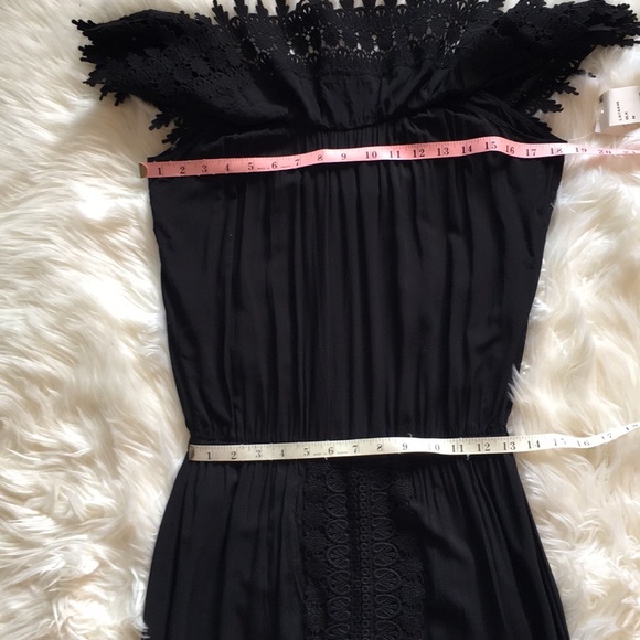 NWT La Blanca Costa Brava Black Cover Up Dress - Picture 7 of 12